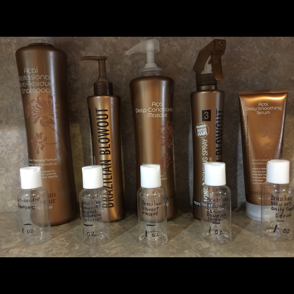 Brazilian Blowout Complete Set.